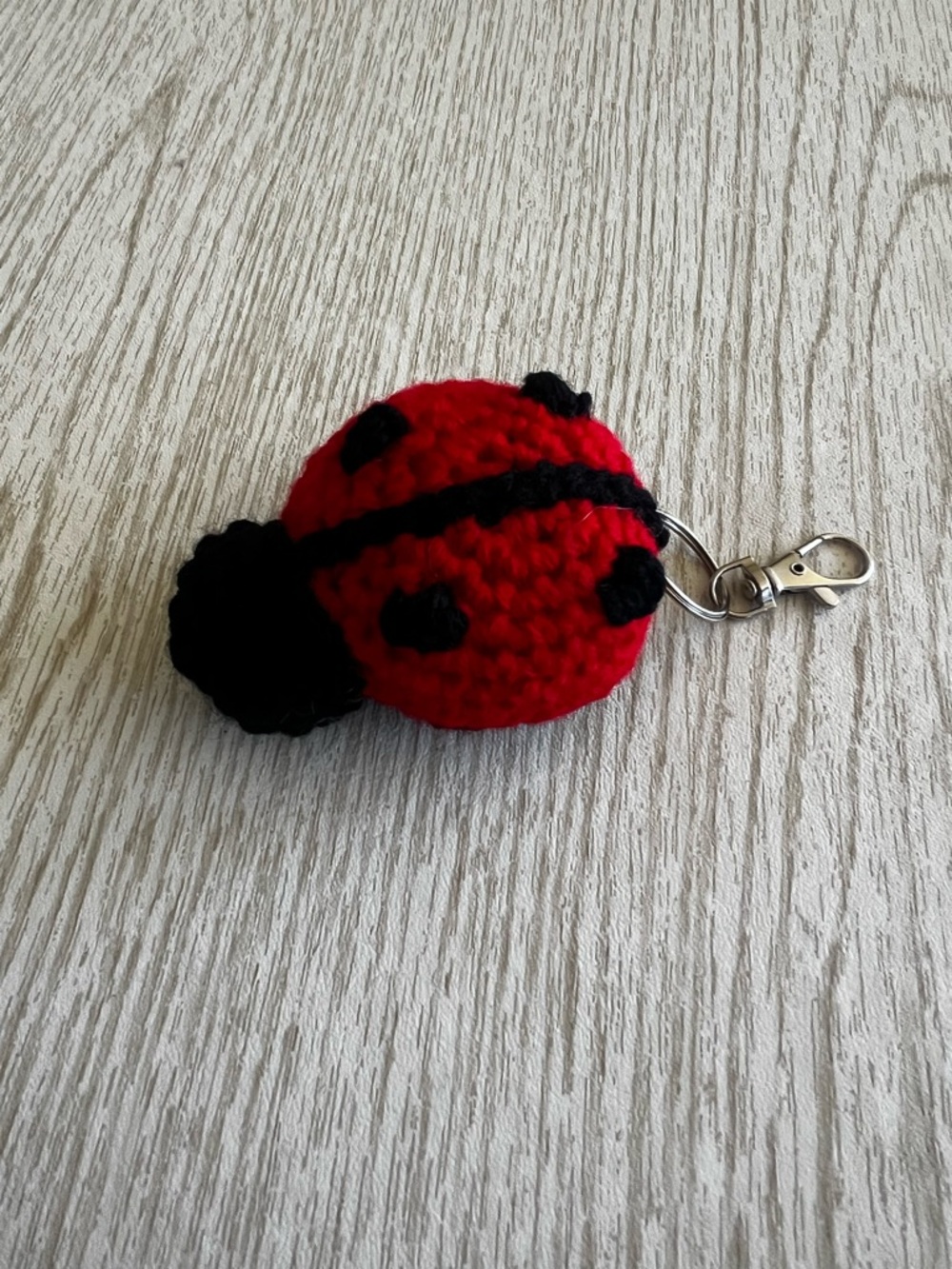 3/$20 Hand Crocheted Lucky Little Ladybug Keychain! - Picture 16 of 16